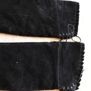 Laced High Heel Boot